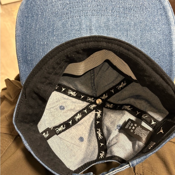Jordan Denim Blue Cap with White Logo - Picture 6 of 8